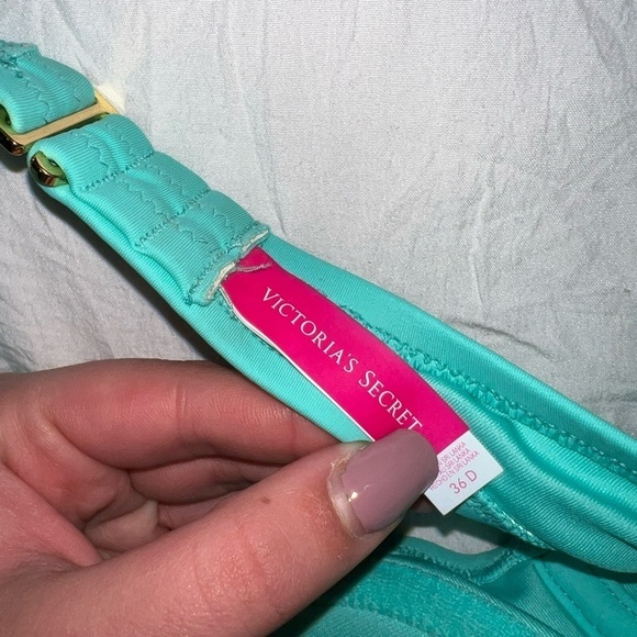 Teal Victoria’s Secret Strapless Bikini Top - Picture 3 of 3